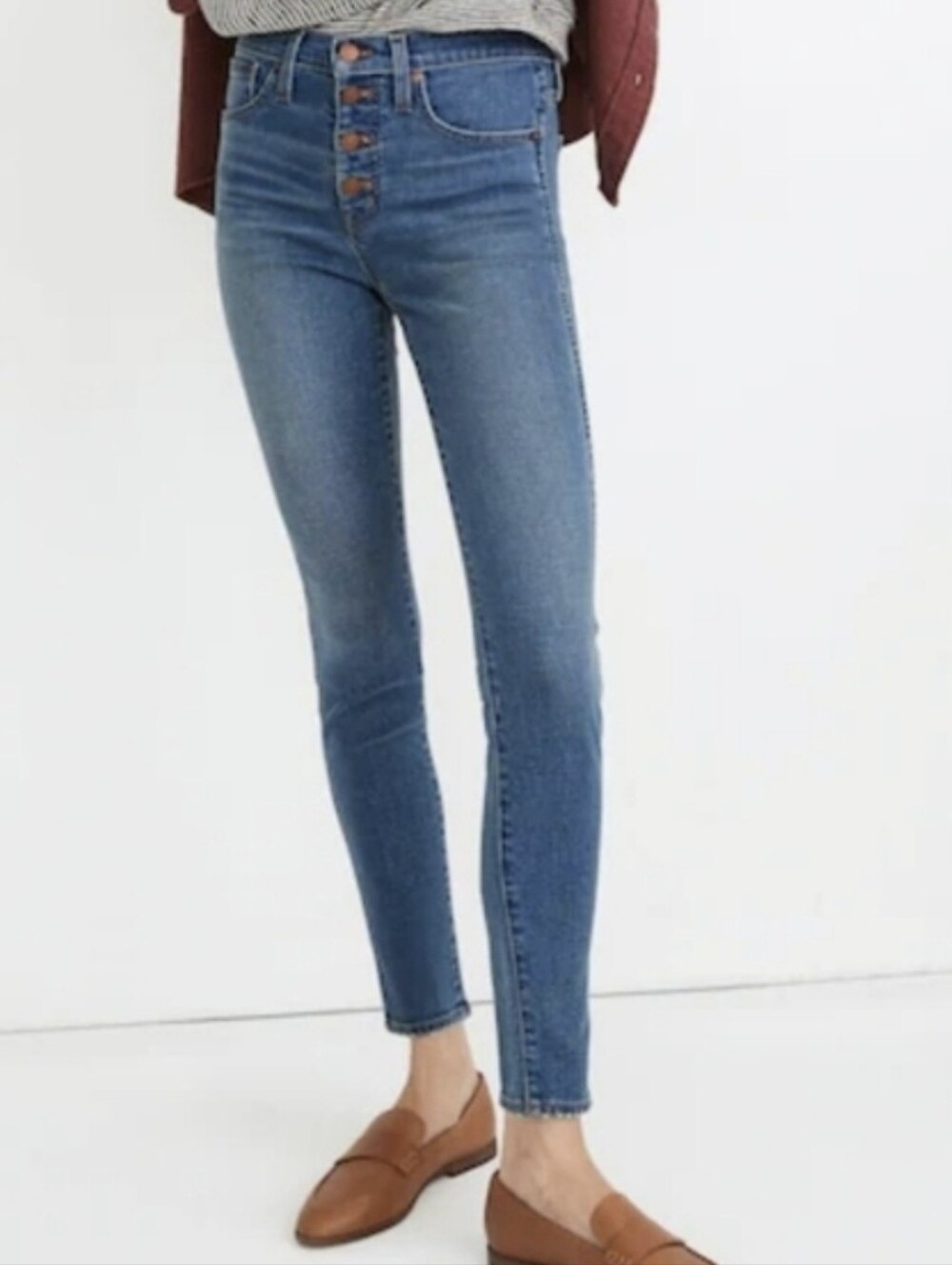 Madewell 10" High-Rise Skinny Jeans